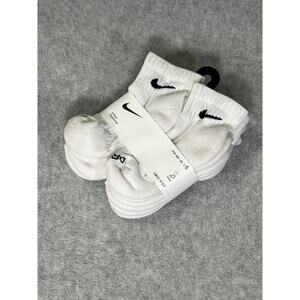 NEW Pack of 6 Youth Nike Dri-Fit Ankle Size YTH-10C - 3Y
